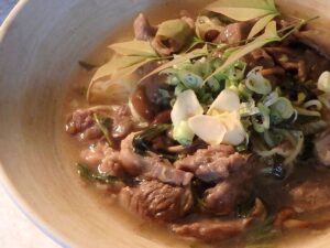 ゐ処の近江牛 牛すじあんかけラーメン